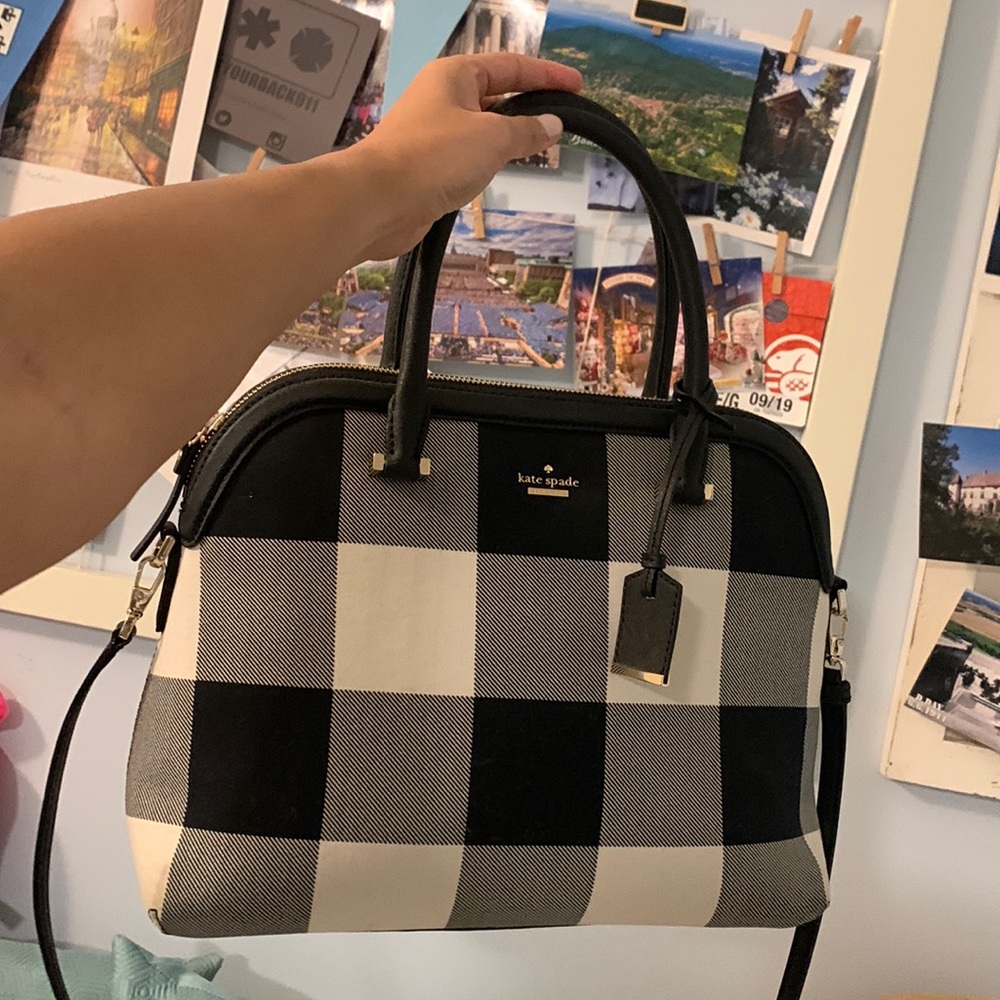 Kate spade  - checkered/plaid handbag